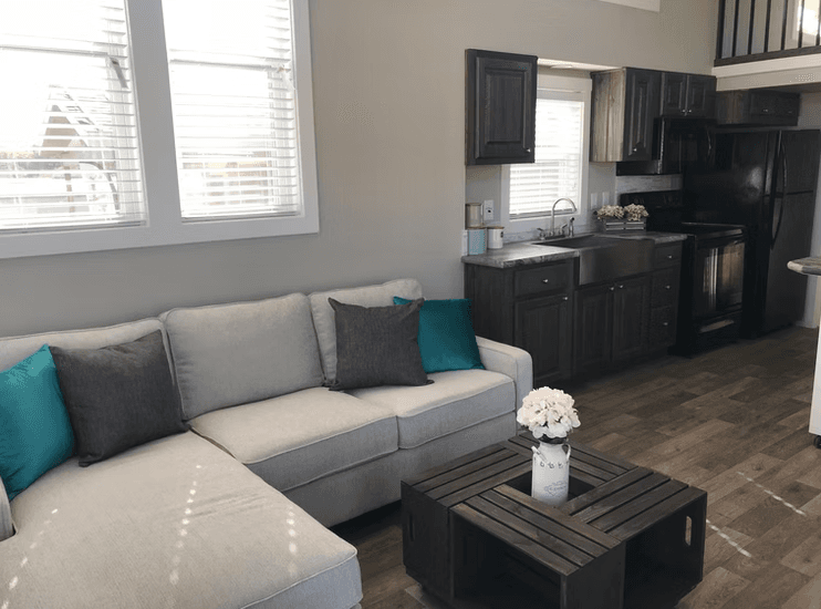 Travis interior and hero home features