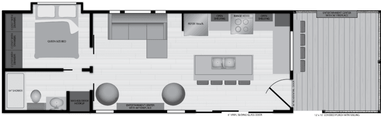 Island 6430p  home features