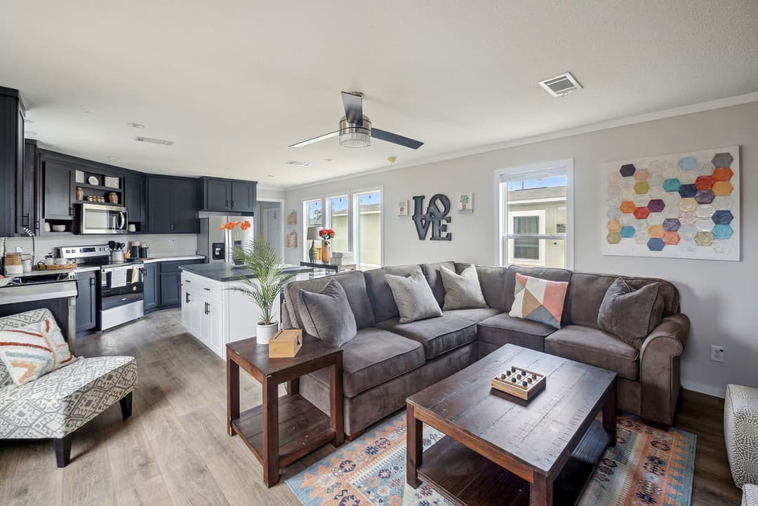 The tulane interior home features