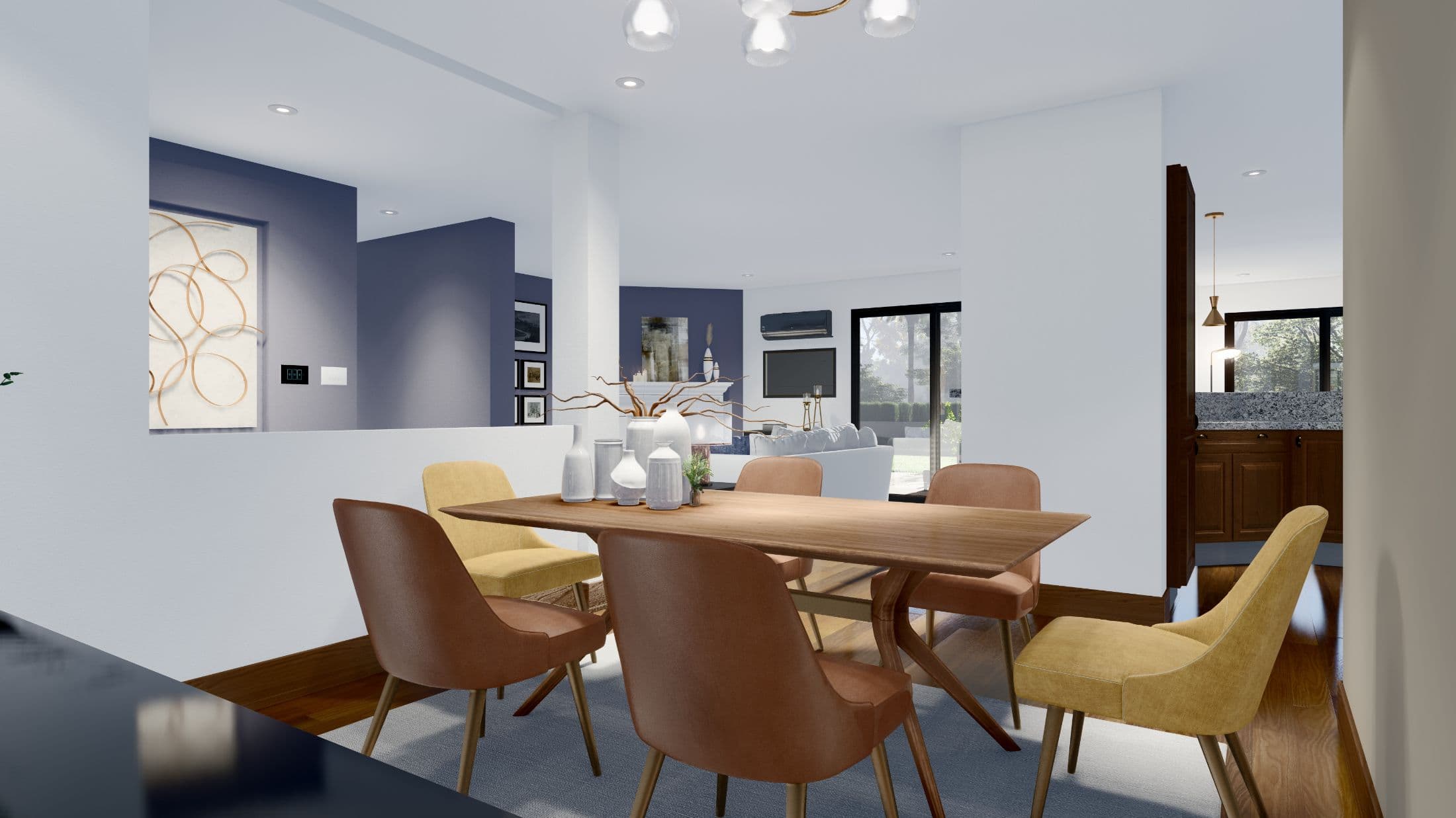 Model 13 interior home features