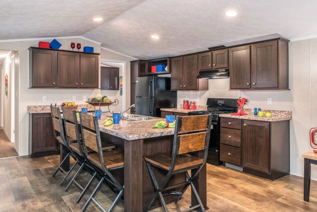 Astro creations singlewide 1a2026-p kitchen home features