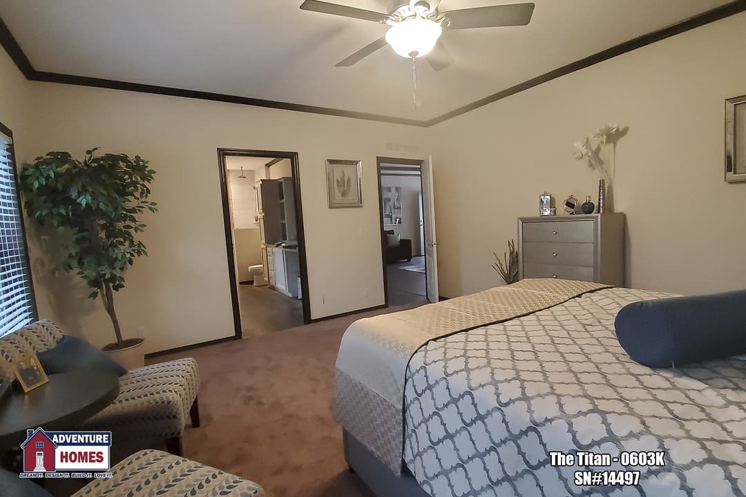 Titan | 0603k bedroom home features