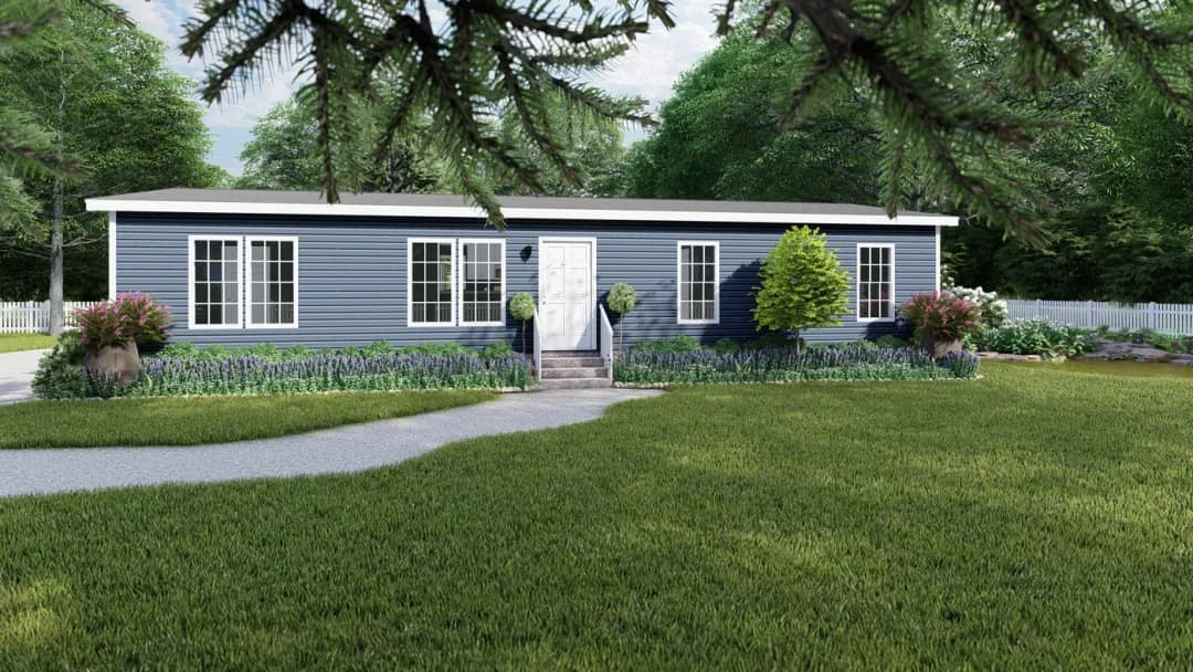 The elite 52 exterior home features