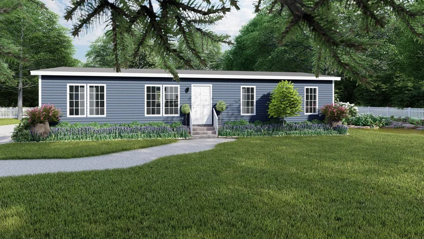 The elite 52 exterior home features