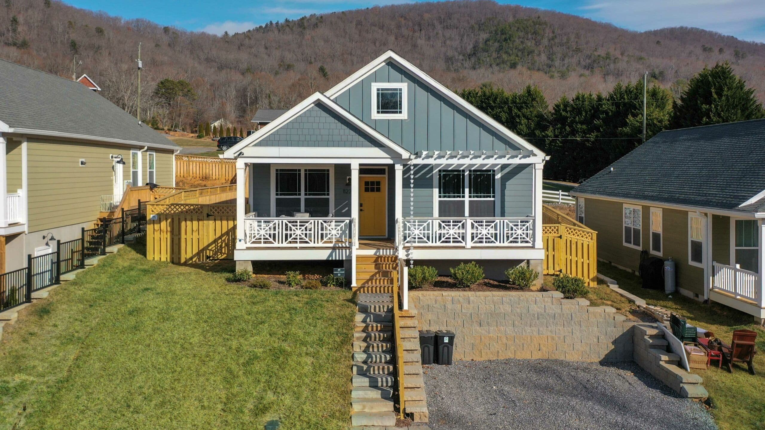 The willow elevation home features