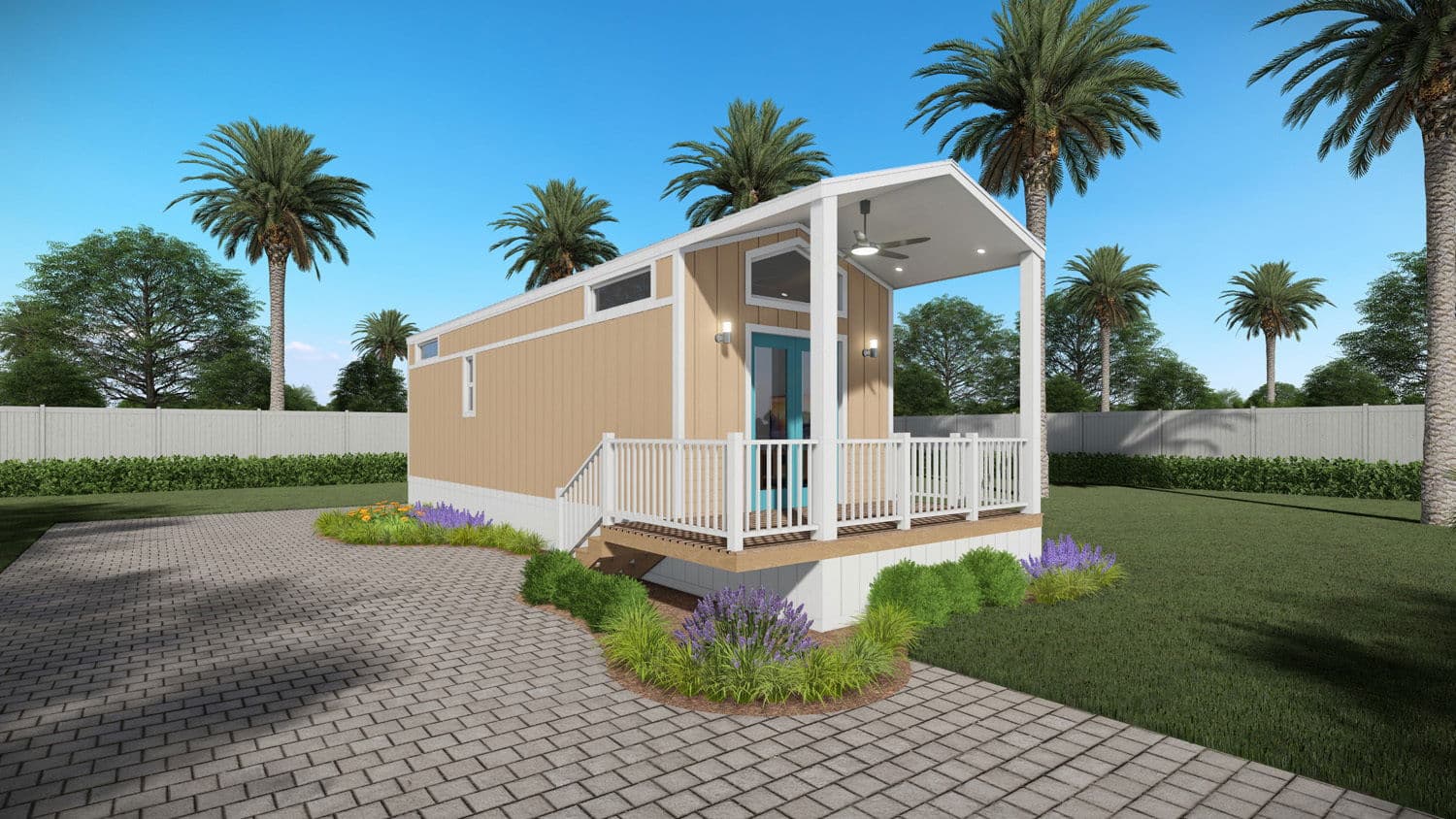 Tidewater tranquility hero, elevation, and exterior home features