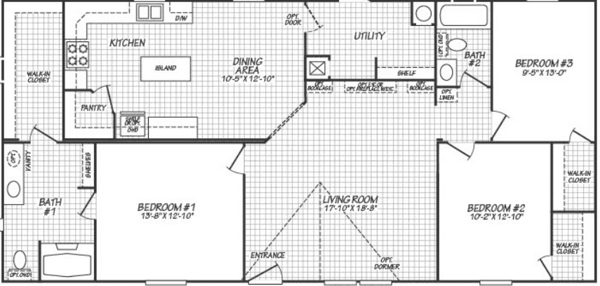 Alamo lite 28563t floor plan home features