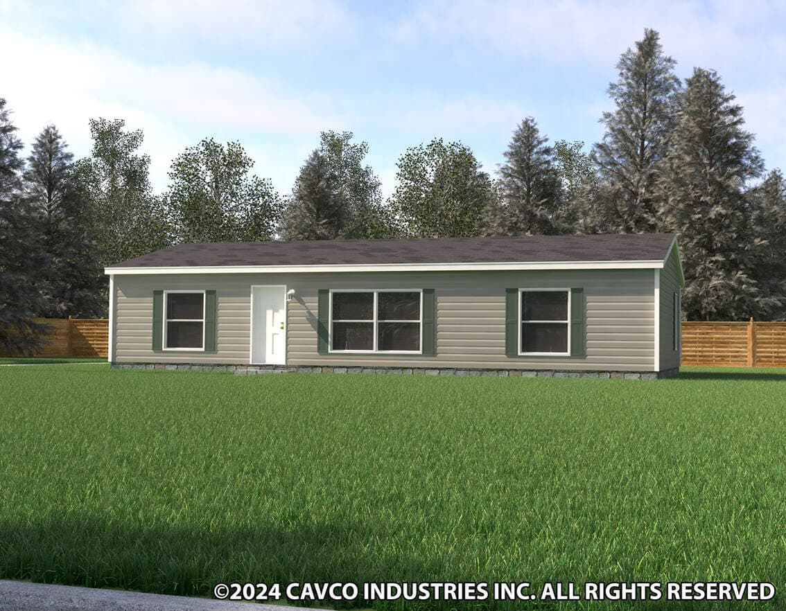 Valu 28483u elevation and exterior home features