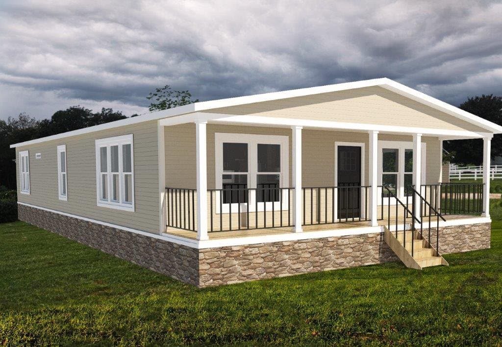 Delashaw elevation and exterior home features