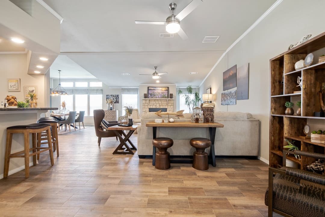 Hacienda ii flex 57664a interior and hero home features