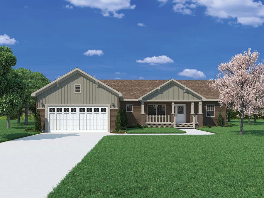 Southwind ii hero, elevation, and exterior home features