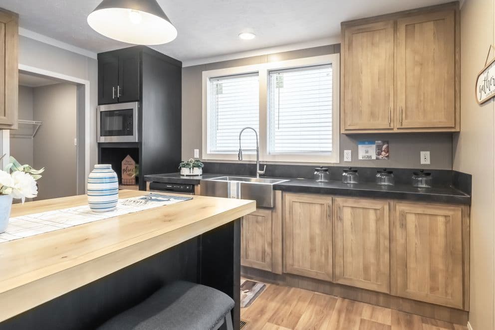 The fusion 48f kitchen home features