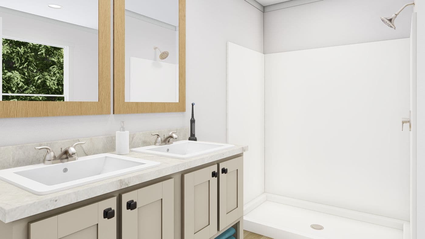 Here comes the sun bathroom home features