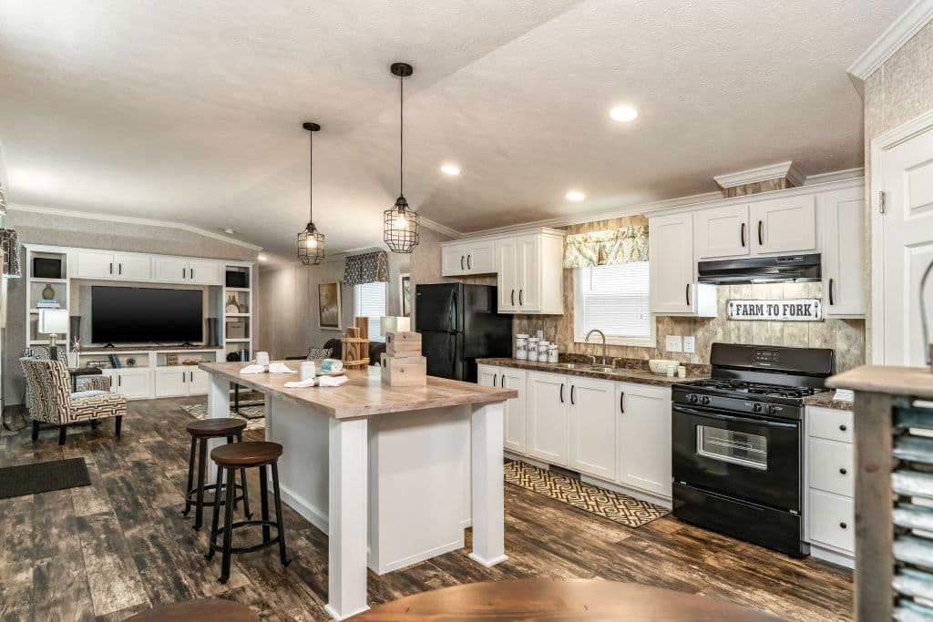 Astro creations singlewide 1a2017-p kitchen home features