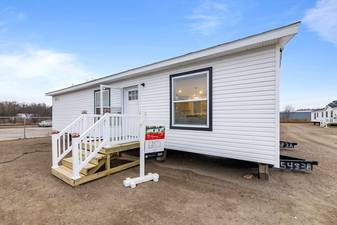 The timberlake with porch 193002 exterior home features