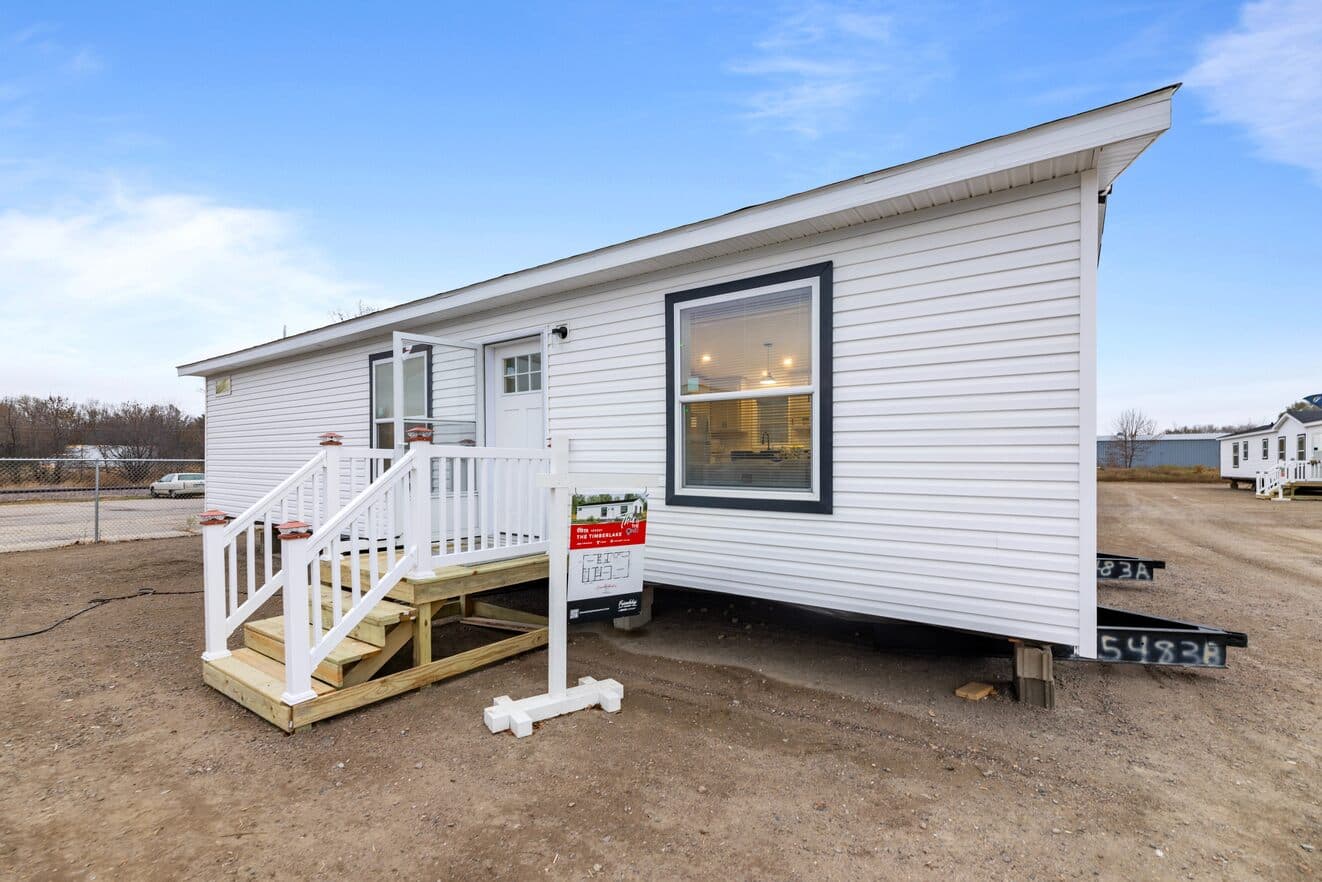 The timberlake with porch 193002 exterior home features