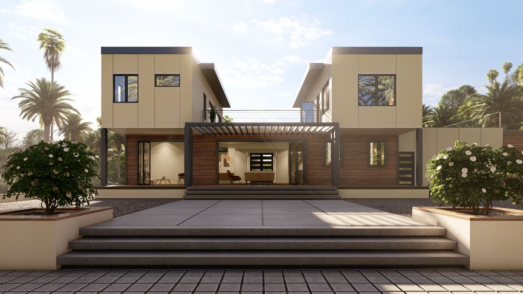 Model 30 exterior home features