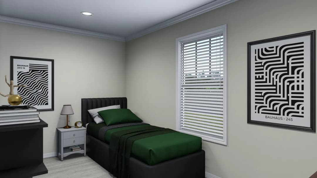 Hatteras bedroom home features