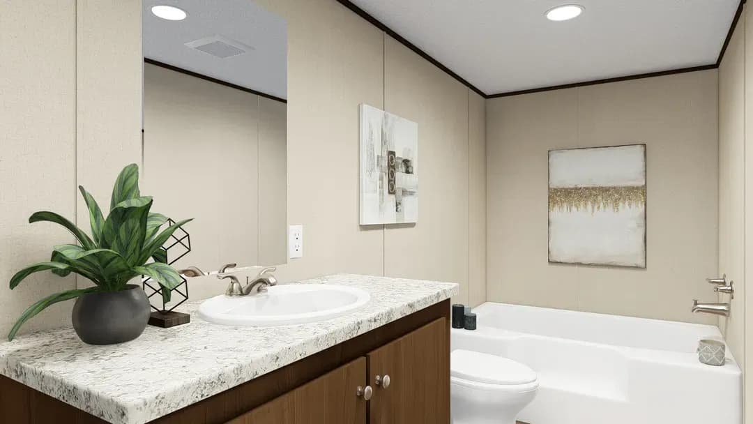 Sensation bathroom home features