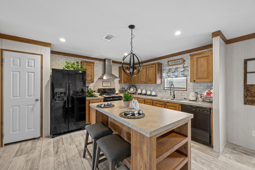 The telford kitchen home features