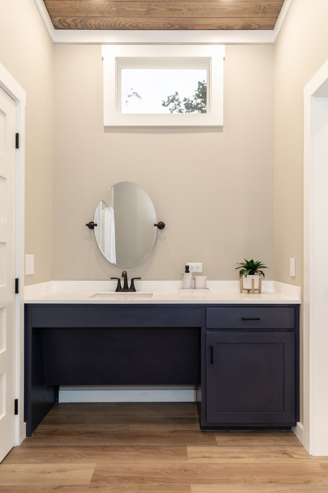 Blue springs bathroom home features
