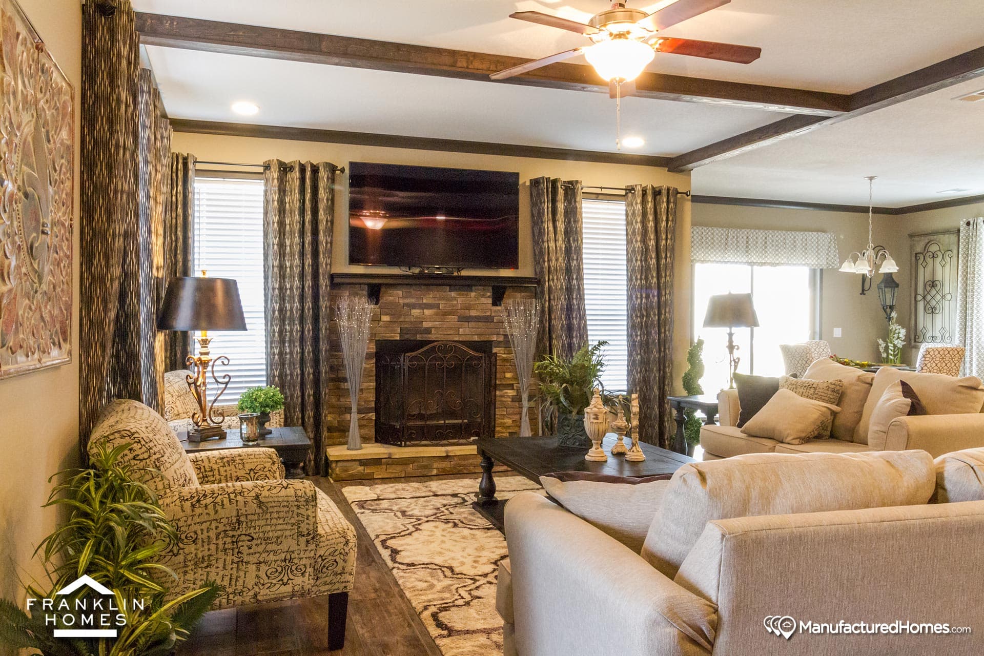 Prefab series interior home features