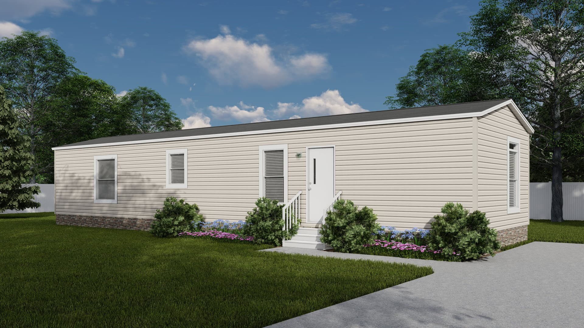 Homestead 16562a hero, elevation, and exterior home features