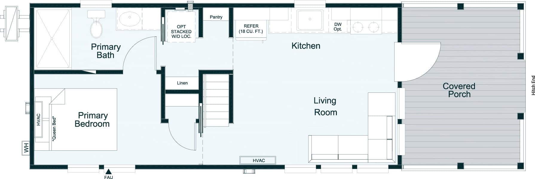 Sipsey floor plan home features