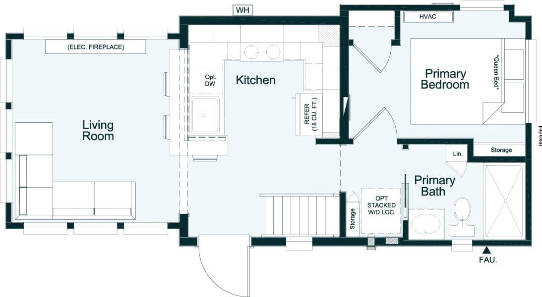 Desoto floor plan home features