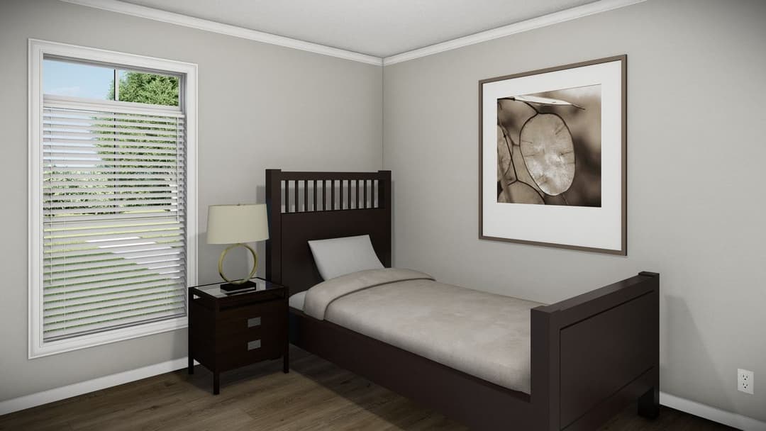 The huxton ii bedroom home features
