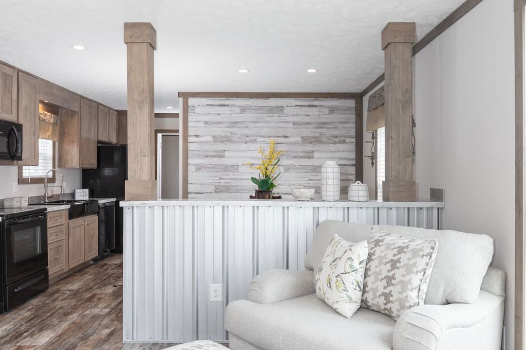 The walsh interior home features