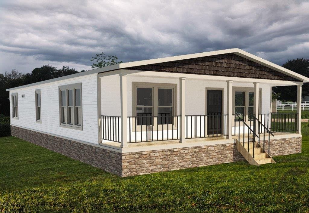 Delashaw elevation, exterior, and hero home features