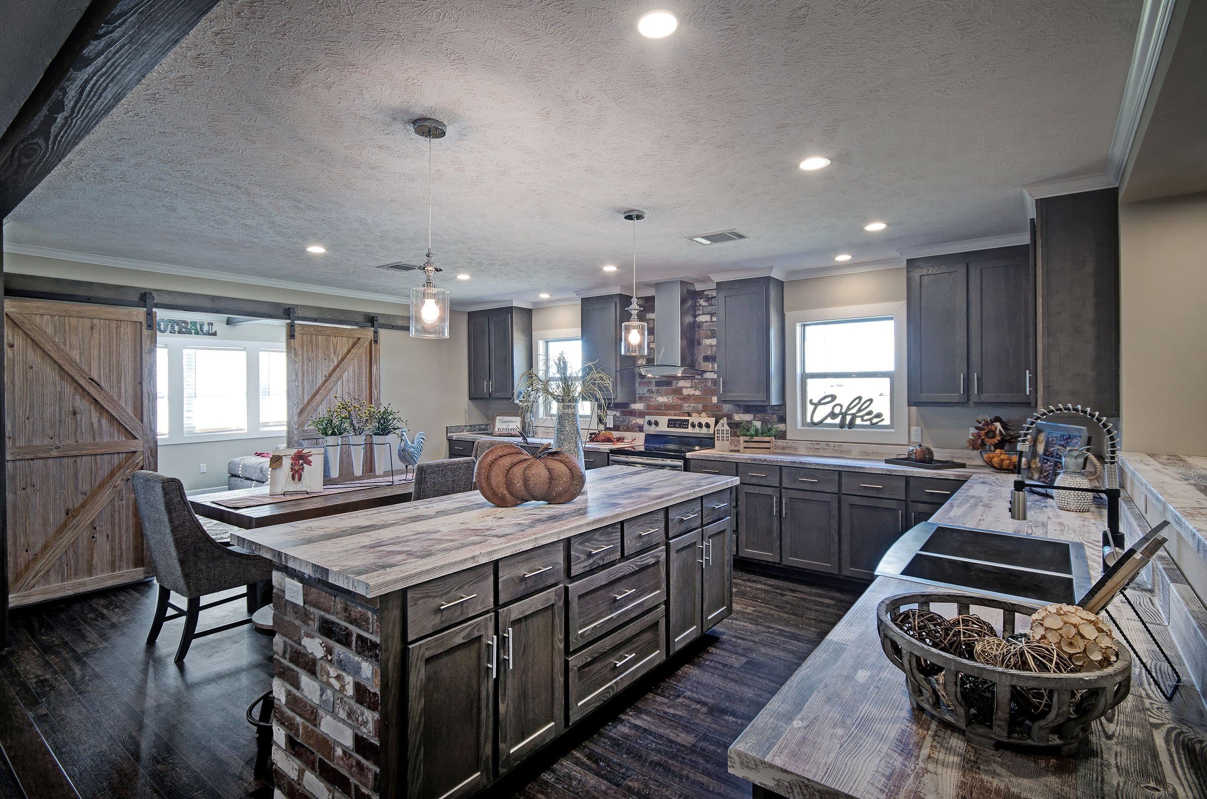 Helicon kitchen and hero home features