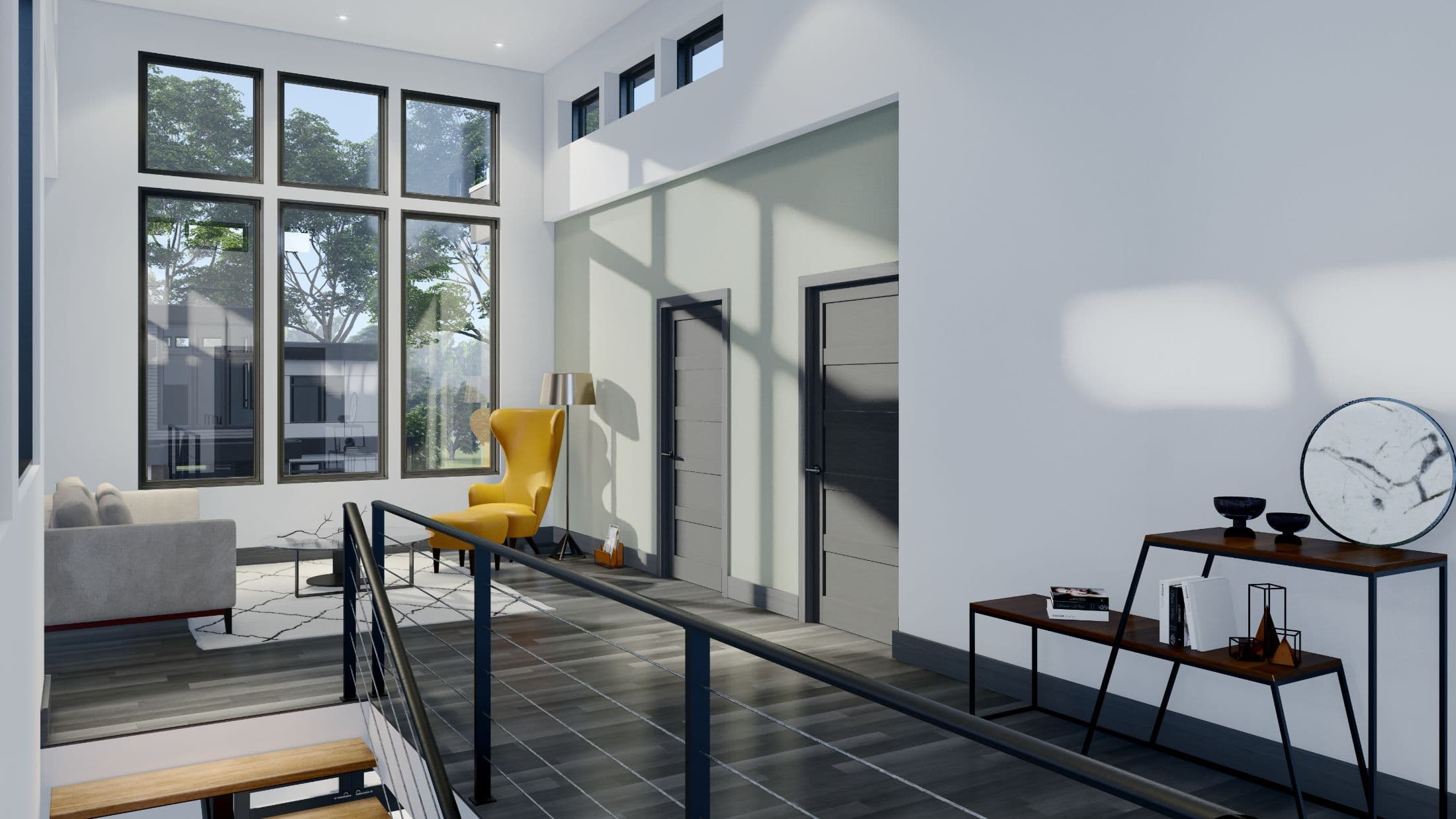 Model 1 interior home features