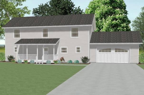 Mapleton 3060 hero, elevation, and exterior home features