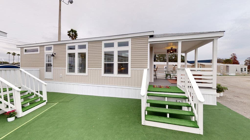 Lake charles 13371a elevation and exterior home features