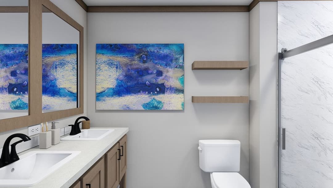 Libby bathroom home features