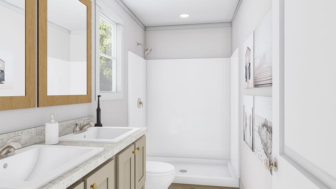 My girl bathroom home features