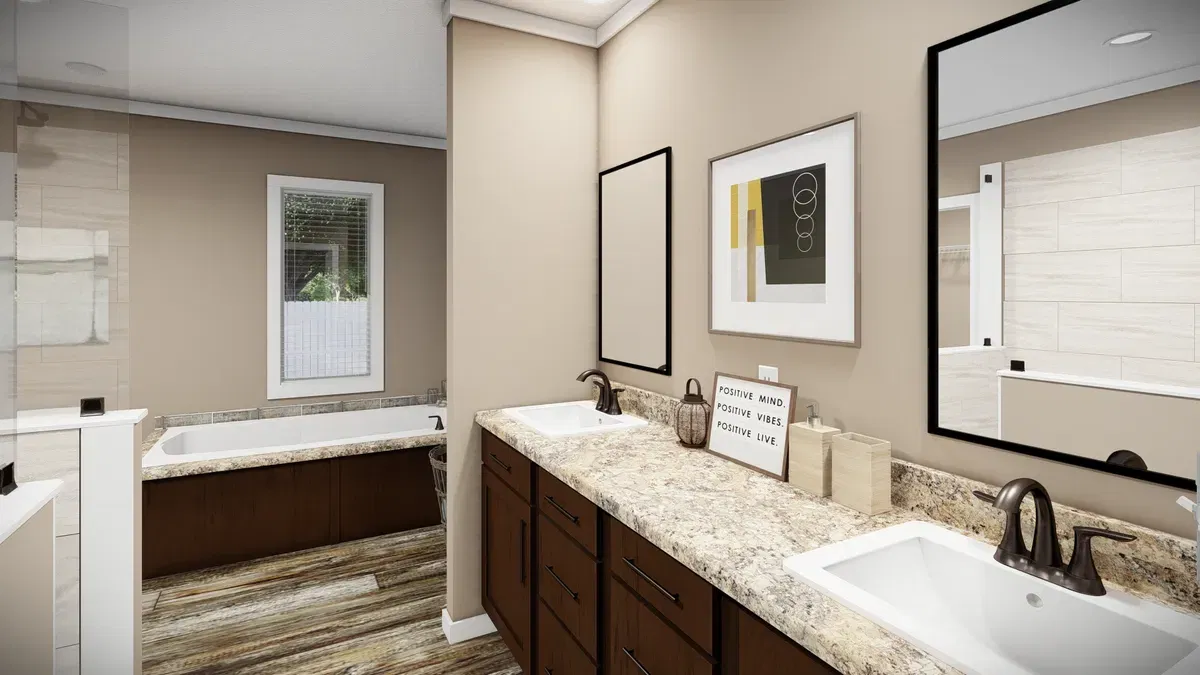 The lloyd ii bathroom home features