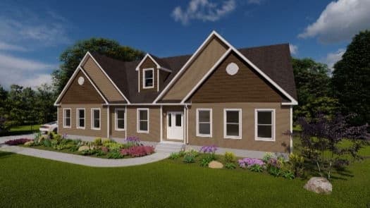 Elite 2.1 32683c hero, elevation, and exterior home features