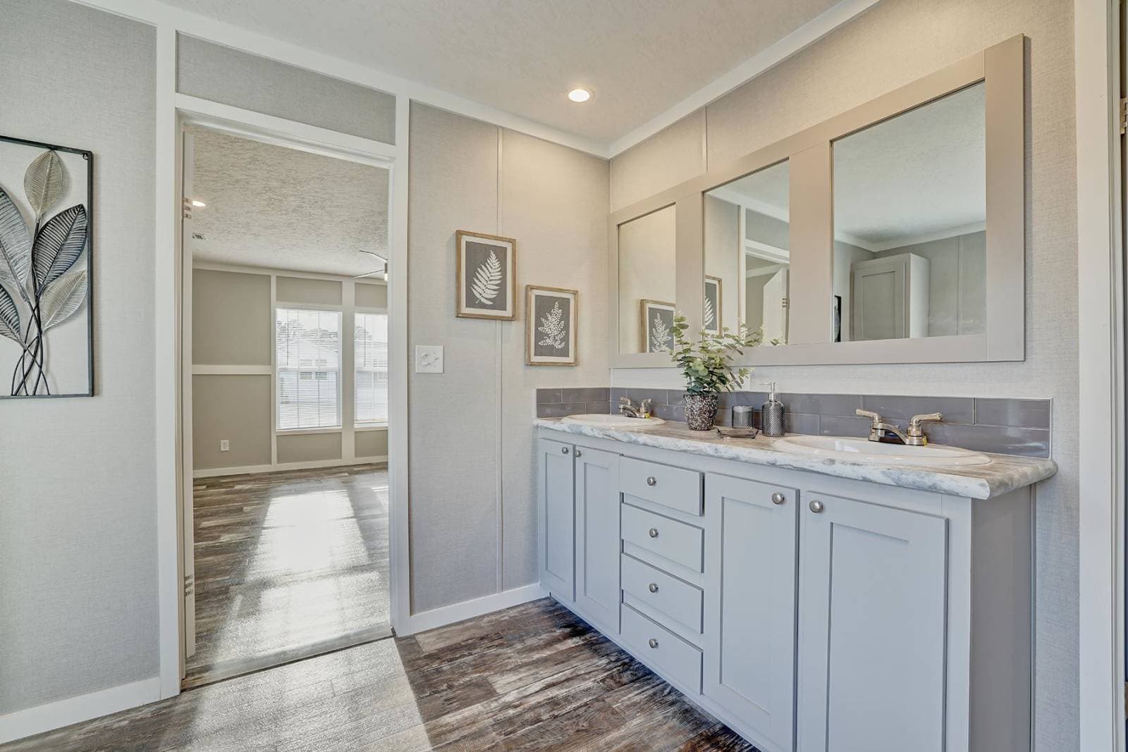 The chipper bathroom home features