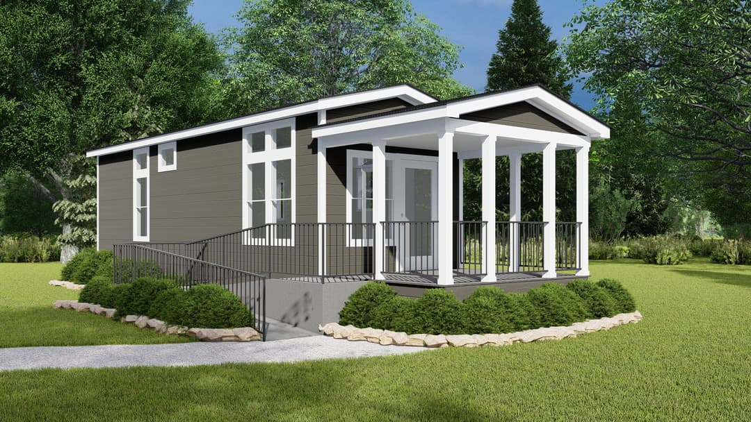 Blue springs hero, elevation, and exterior home features