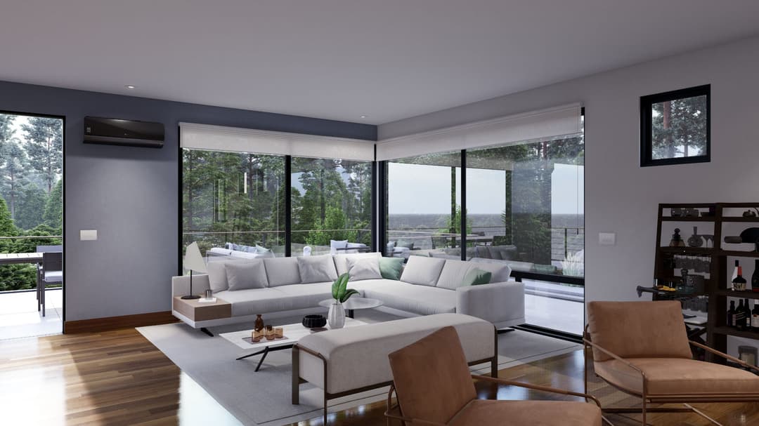 Model 2 interior home features