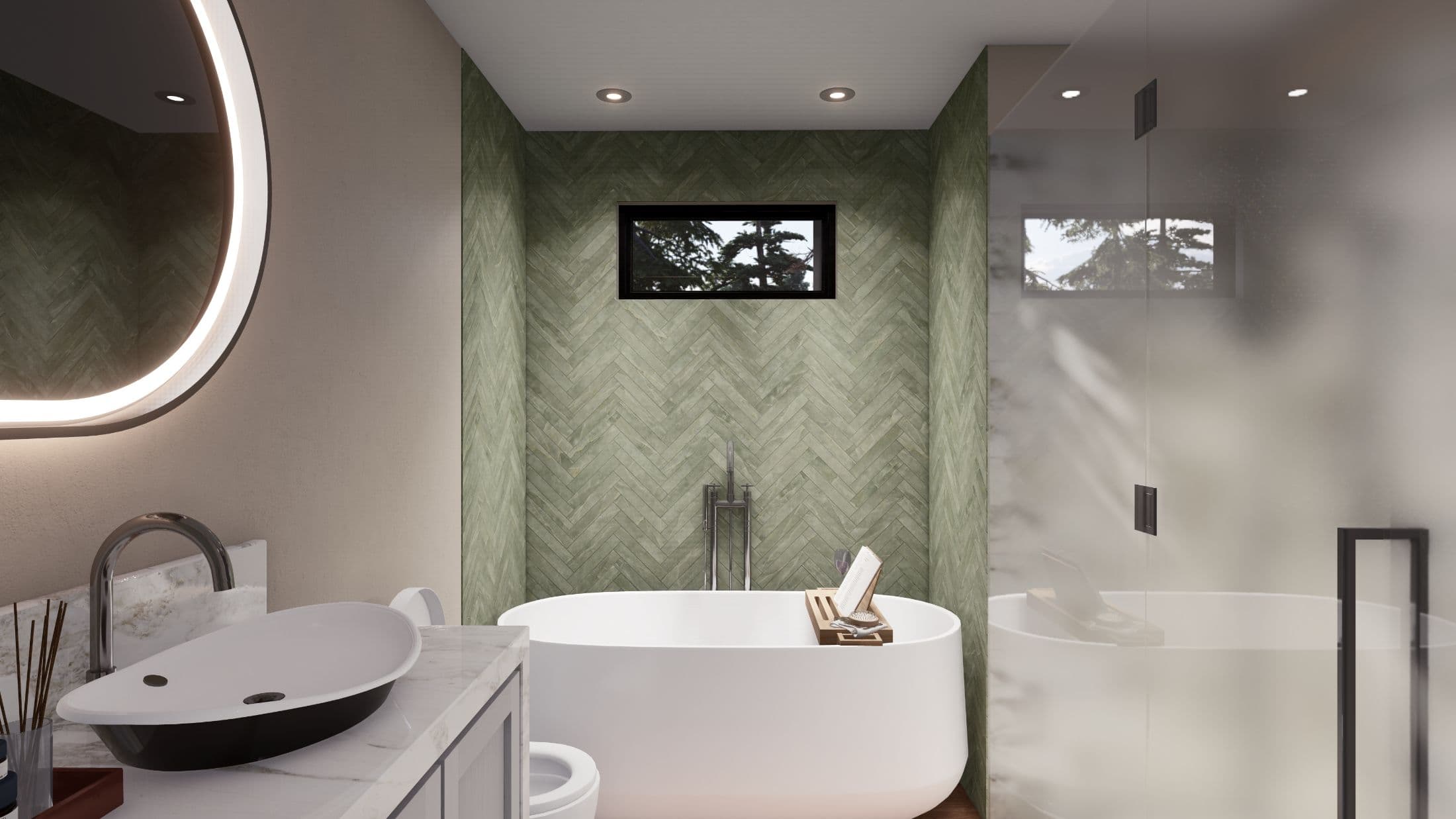 Model 27 bathroom home features