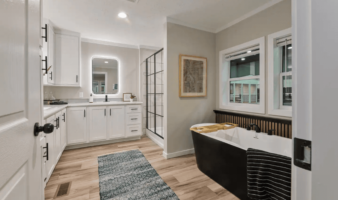 Atmos bathroom home features