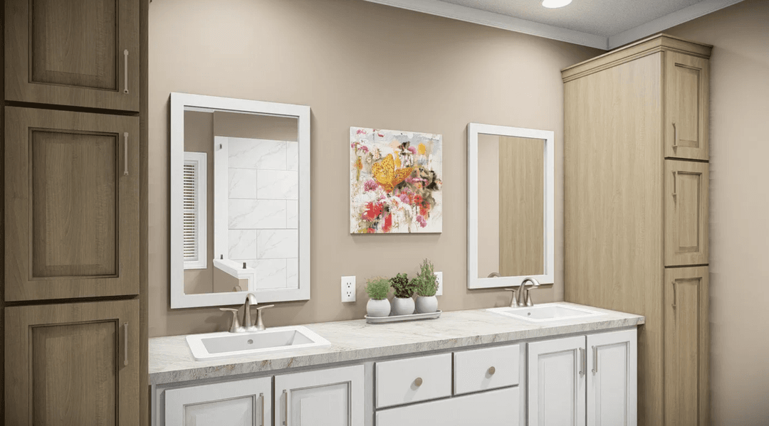 The bandon bathroom home features