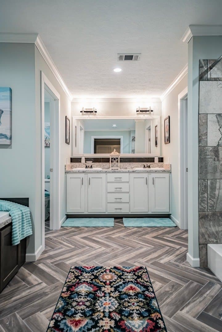 Houston bathroom home features