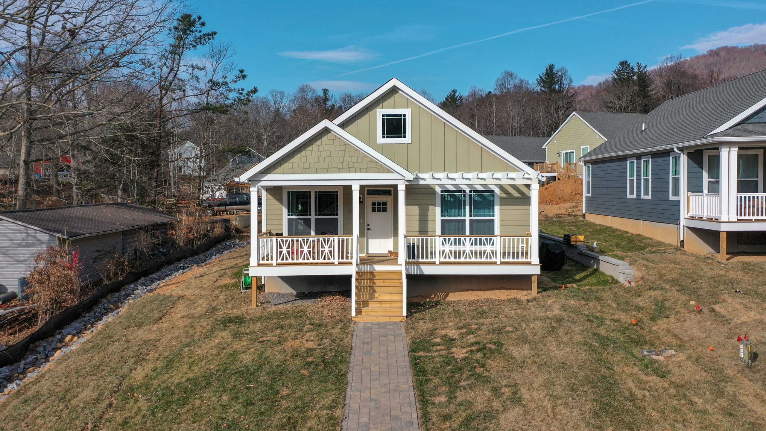 The willow hero and exterior home features