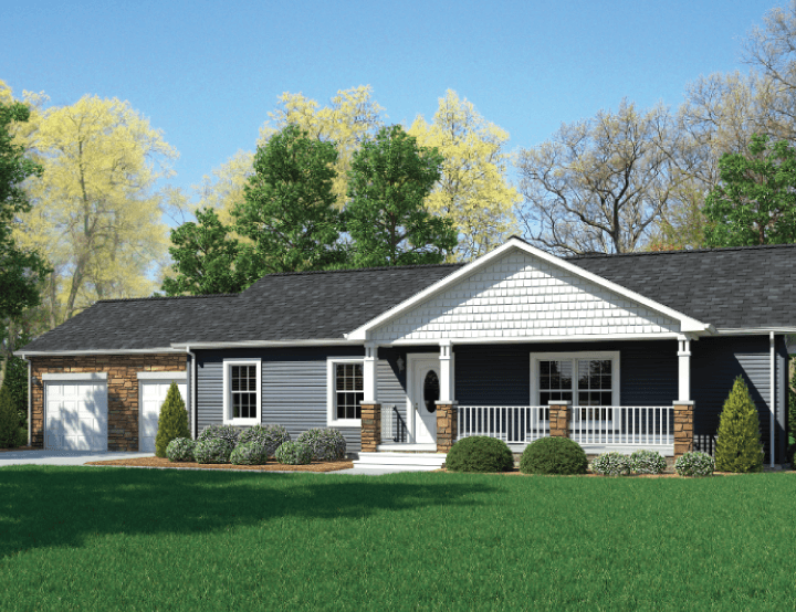 Adelaide series ejr35a hero, elevation, and exterior home features