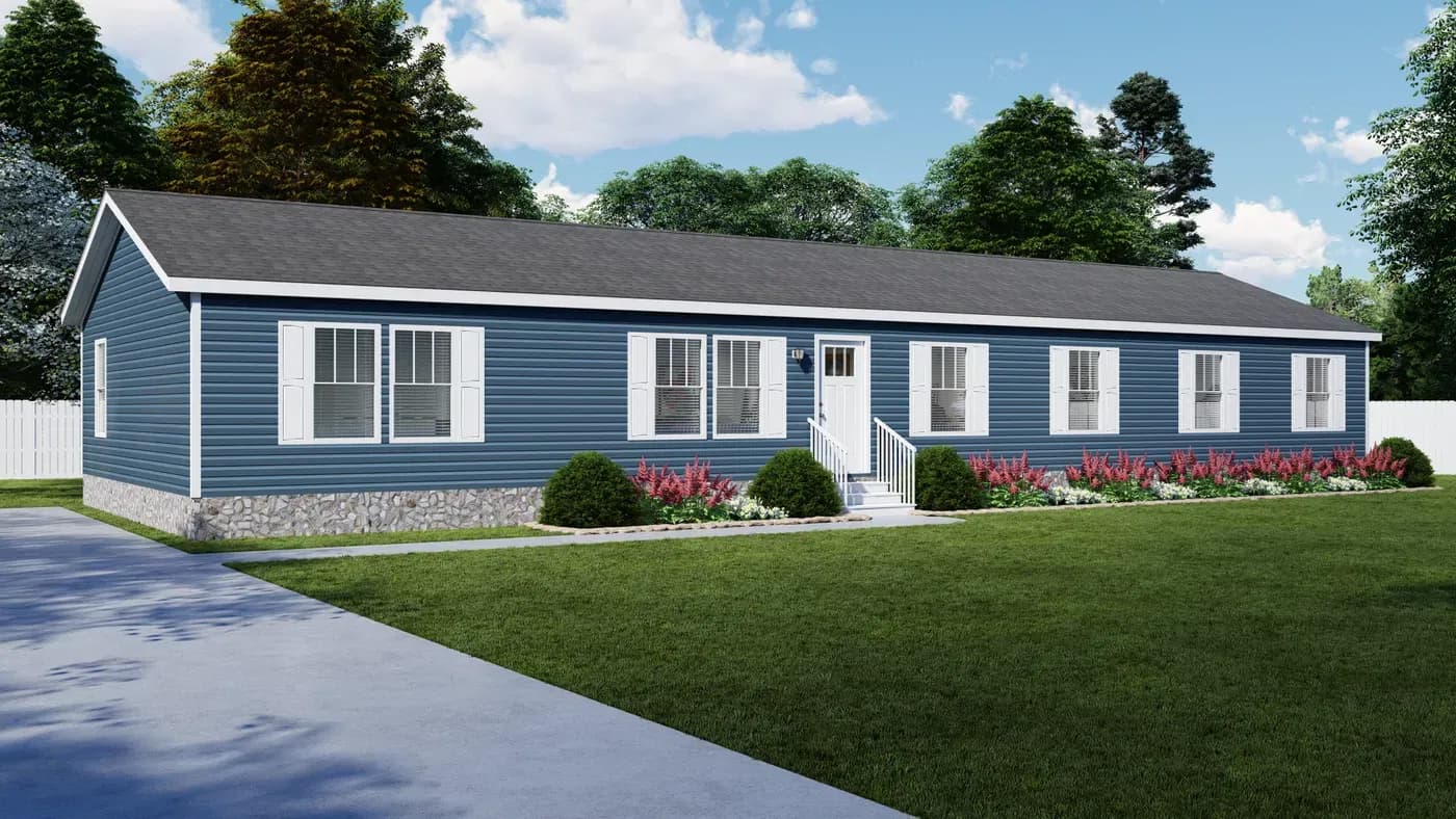 Ridge hero, elevation, and exterior home features